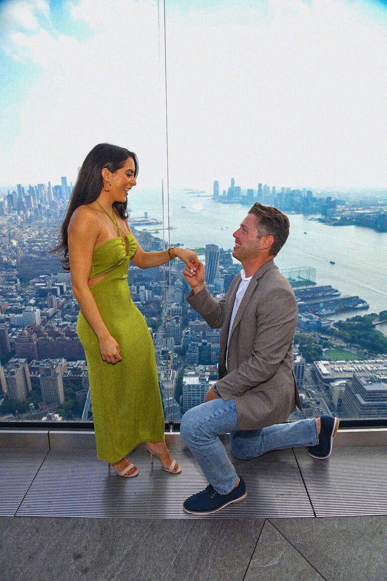 The one where he pops the question!