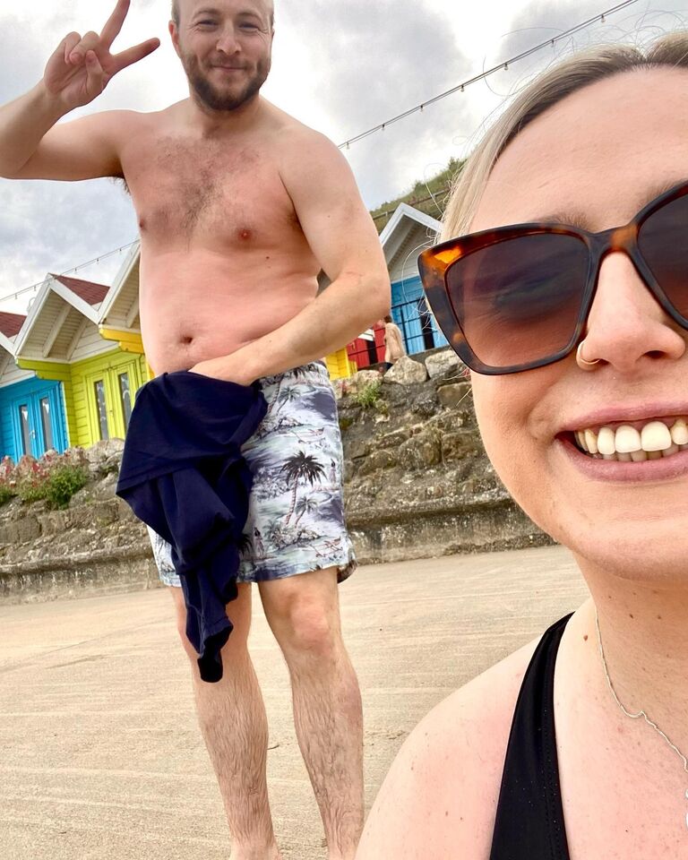 Questionable early date choice braving the north sea together!