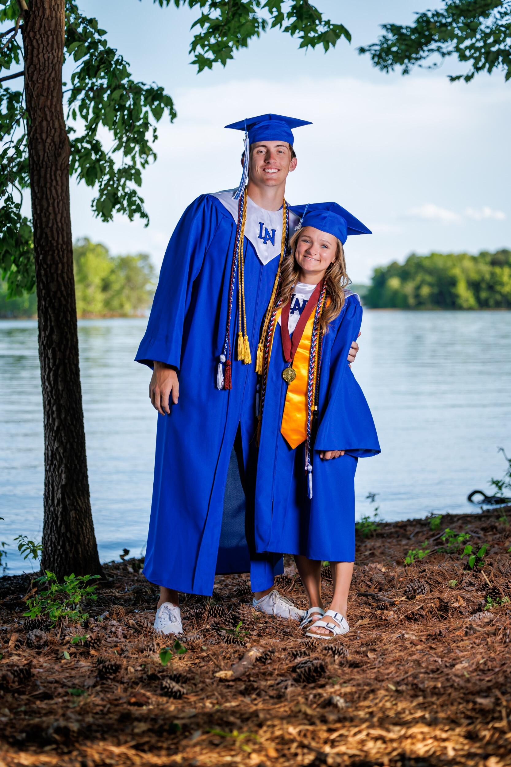 Graduated from high school!
