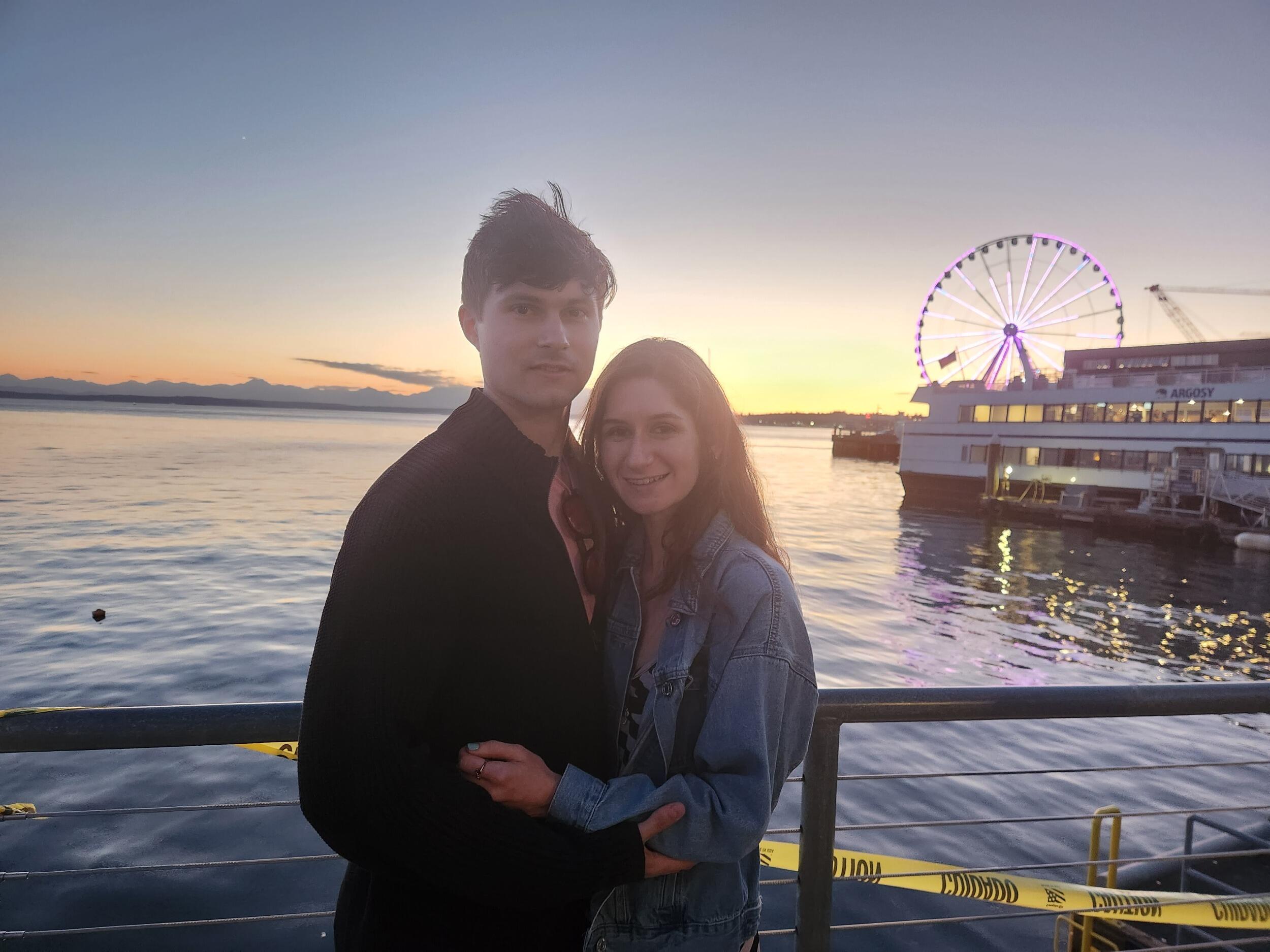 3rd anniversary - being tourists in Seattle