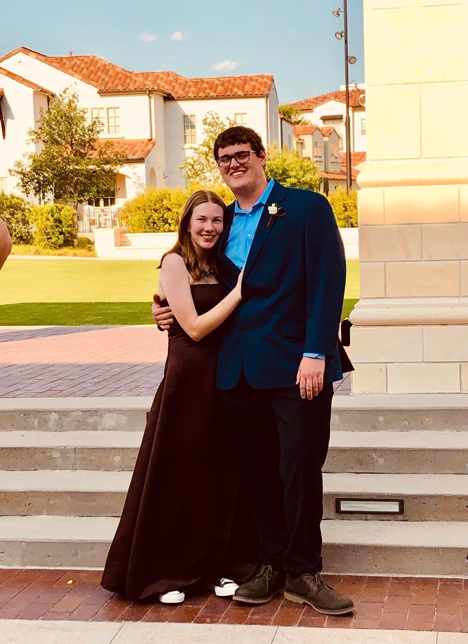 First of two proms. Thomas' senior year. 