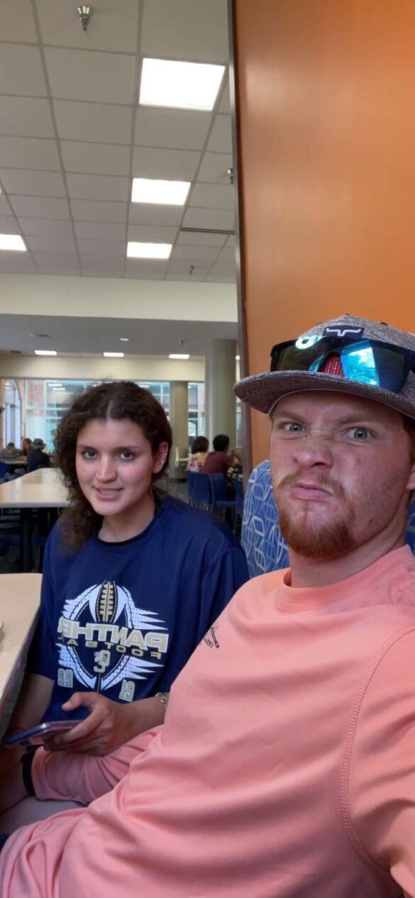 everyday he would come visit me at st. mary’s for lunch so i wouldn’t eat alone. 