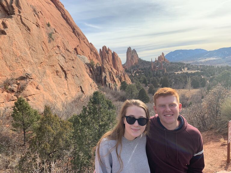 Exploring Colorado for the first time to visit Joe (Garden of the Gods)