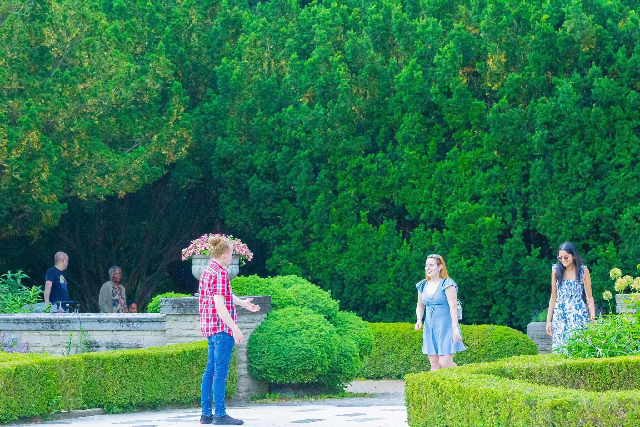 The day of the proposal. Taken by Jack (Fiance of Shibani, Bridesmaid) lurking nearby to capture every moment. We can't thank you guys enough. (Not Pictured: Adriana & Chris hiding in the bushes to watch)