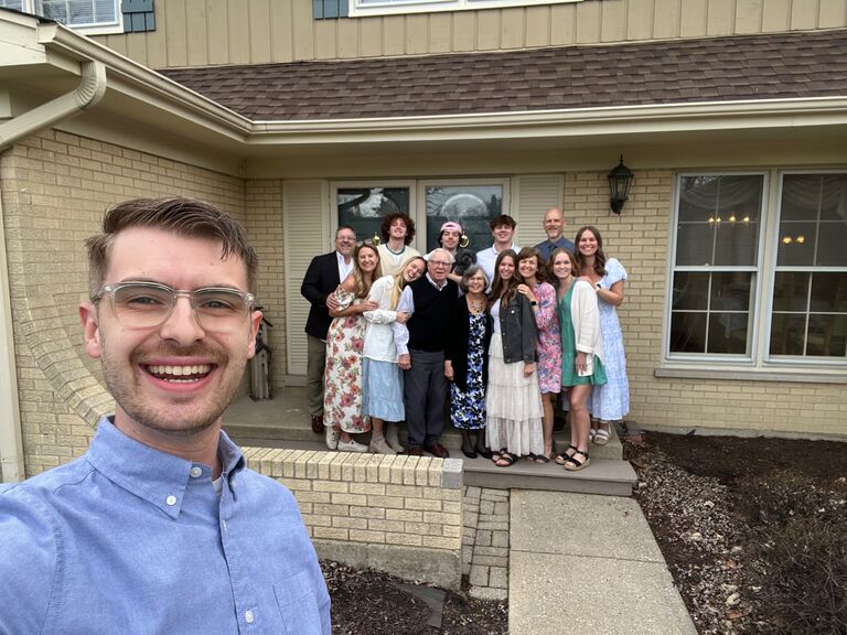 Finally found someone to take the Ryg family Easter picture! :)