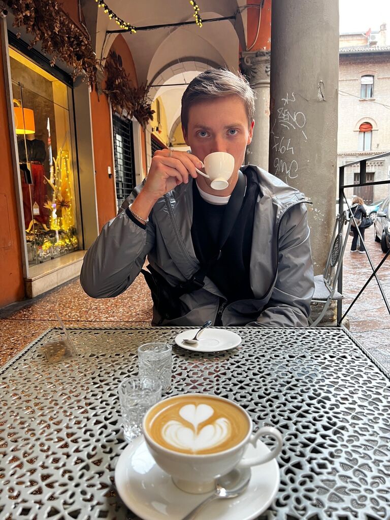over-caffeinated...