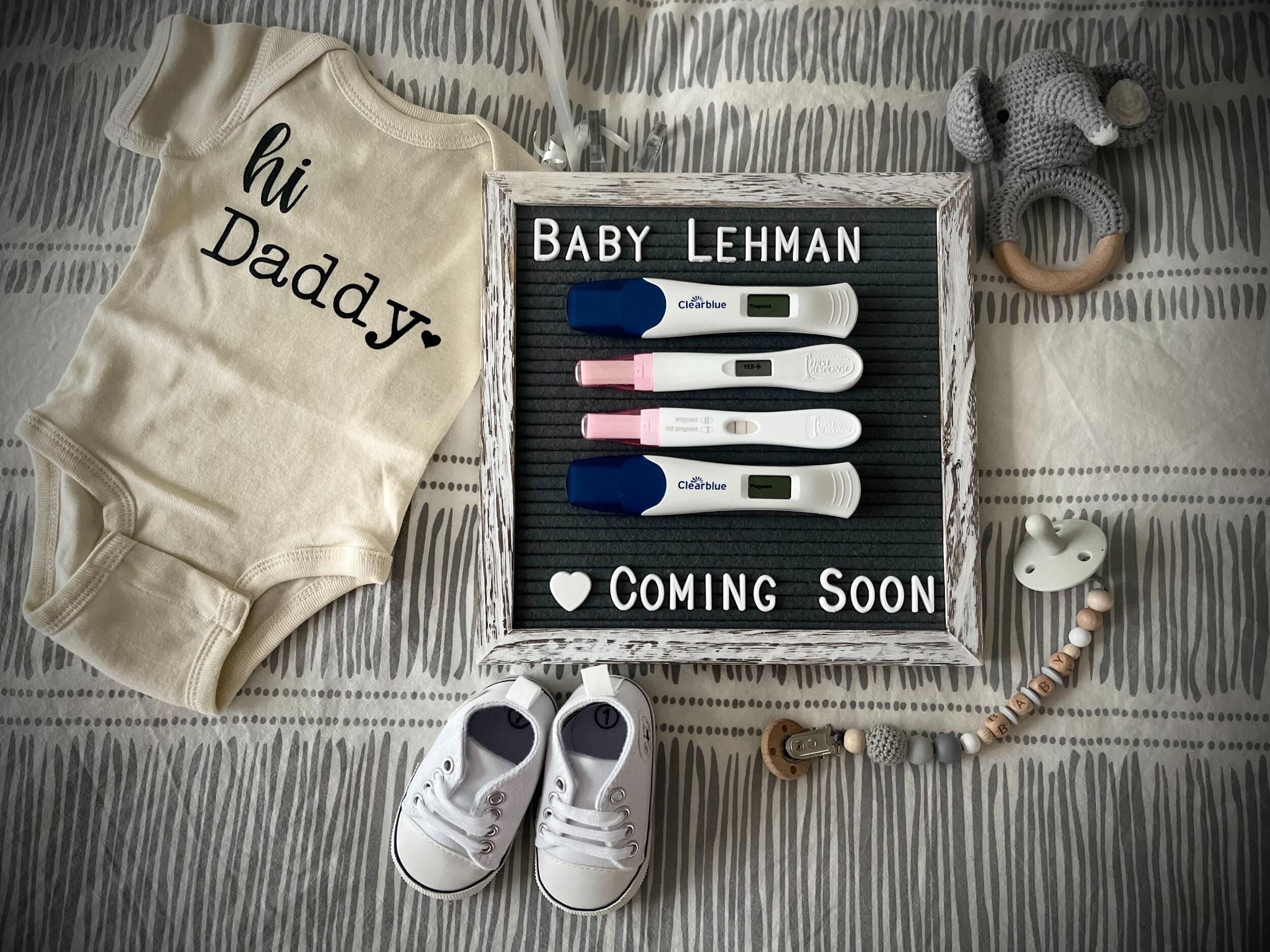 We find out we are adding a little one to the family