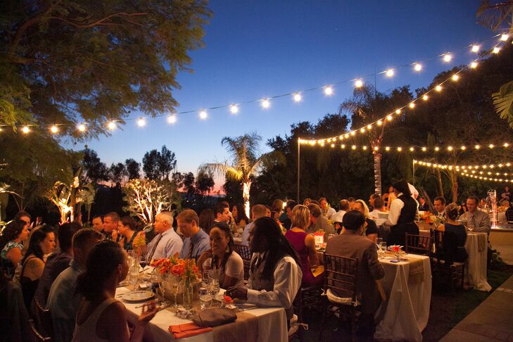 Backyard Wedding Reception