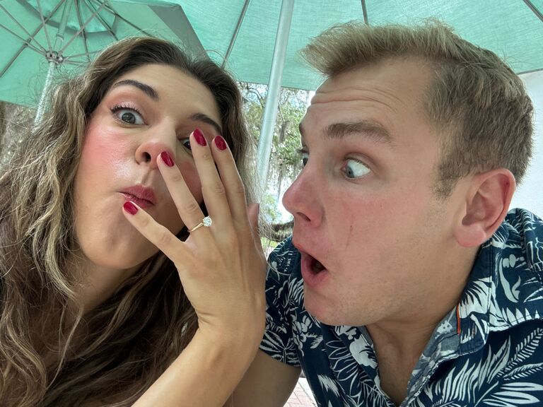 Hope actually moved to Savannah, GA and Zach finally pulls the trigger to ask Hope to marry him. After a great deal of thought over a one second period of time, she says yes!