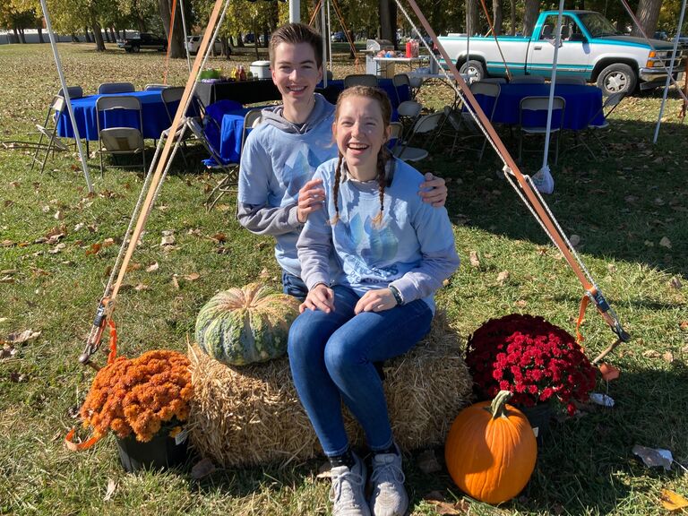 EIU Homecoming. We walked in the parade with Choices Pregnancy Center and had fun at the tailgate before the Homecoming Football Game.