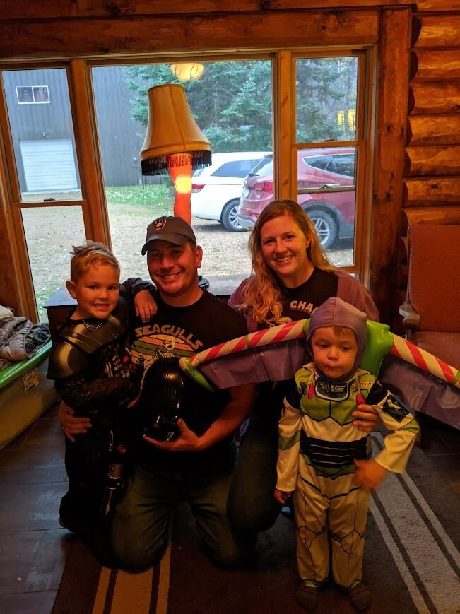 Covid times mean lots of family time