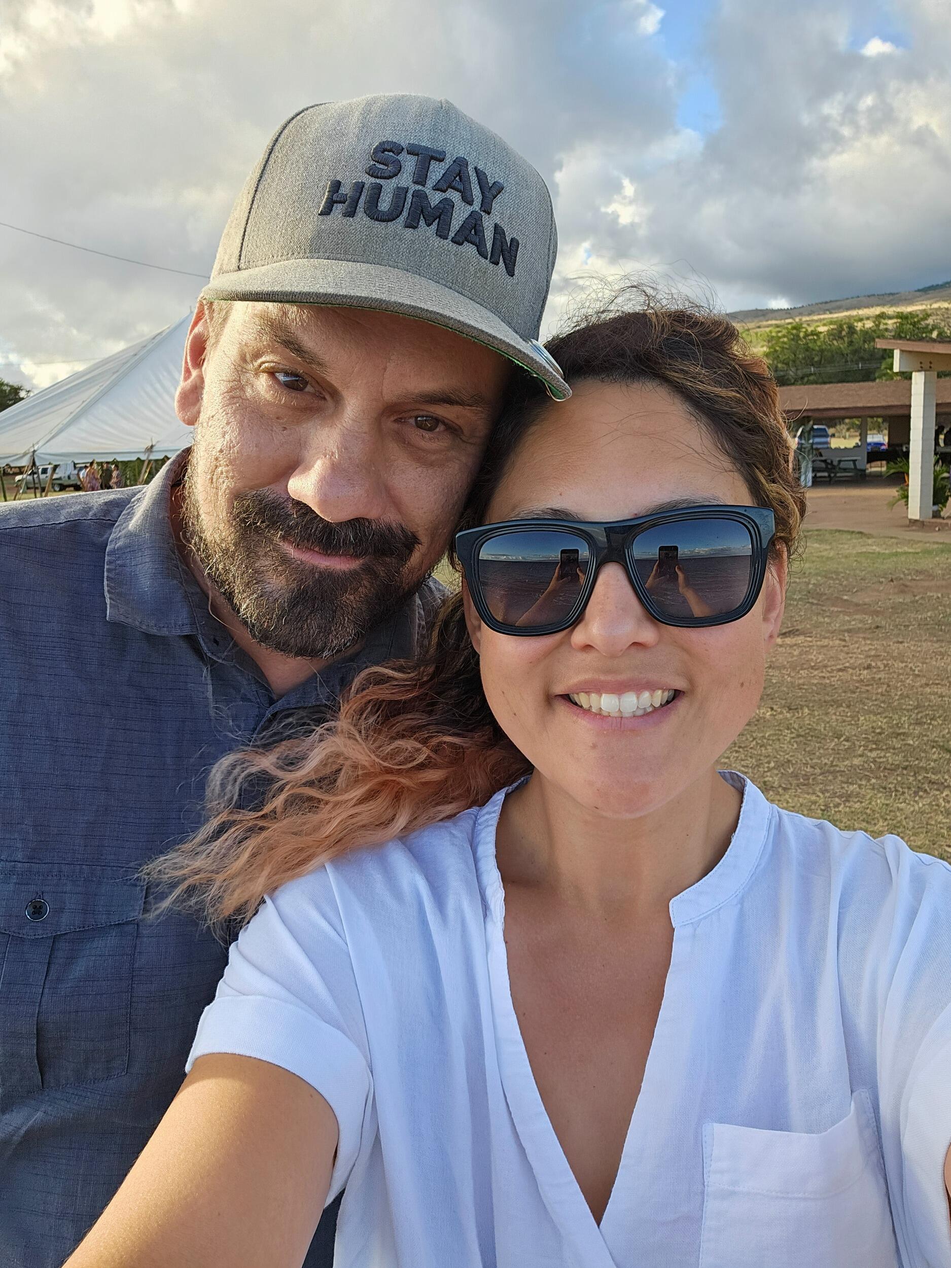 About a month after his surgery and just before starting chemotherapy and radiation treatments, Martin and Ashley go back to Molokai for their oldest nephew's graduation luau.