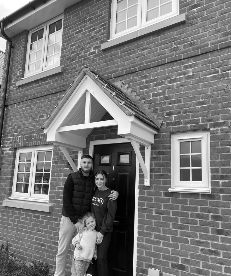 Brought our first home
