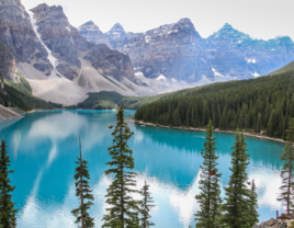 Moraine Lake and the Valley of the Ten Peaks, Banff National Park, Alberta, Canada