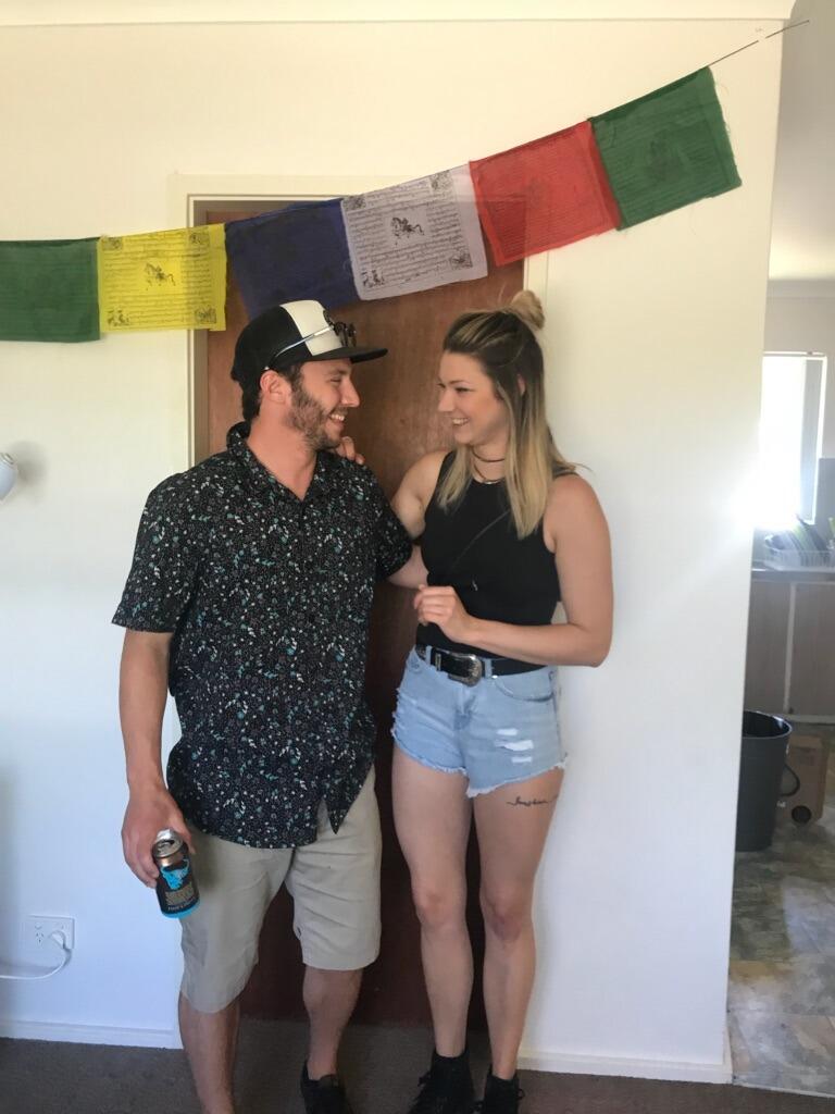 One of our first photos / festival together