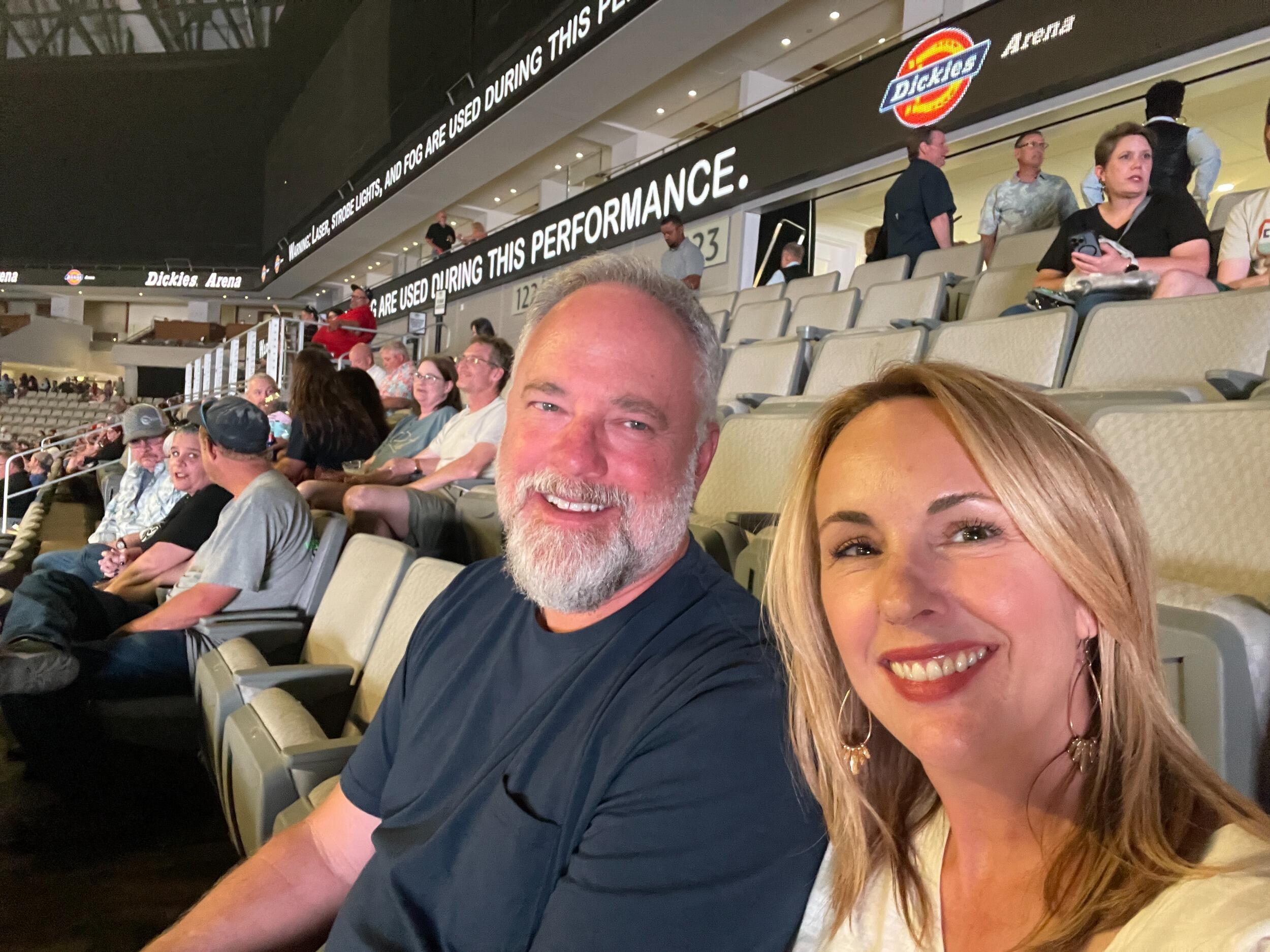 Brian Adams concert with Joan Jett - they were fantastic!