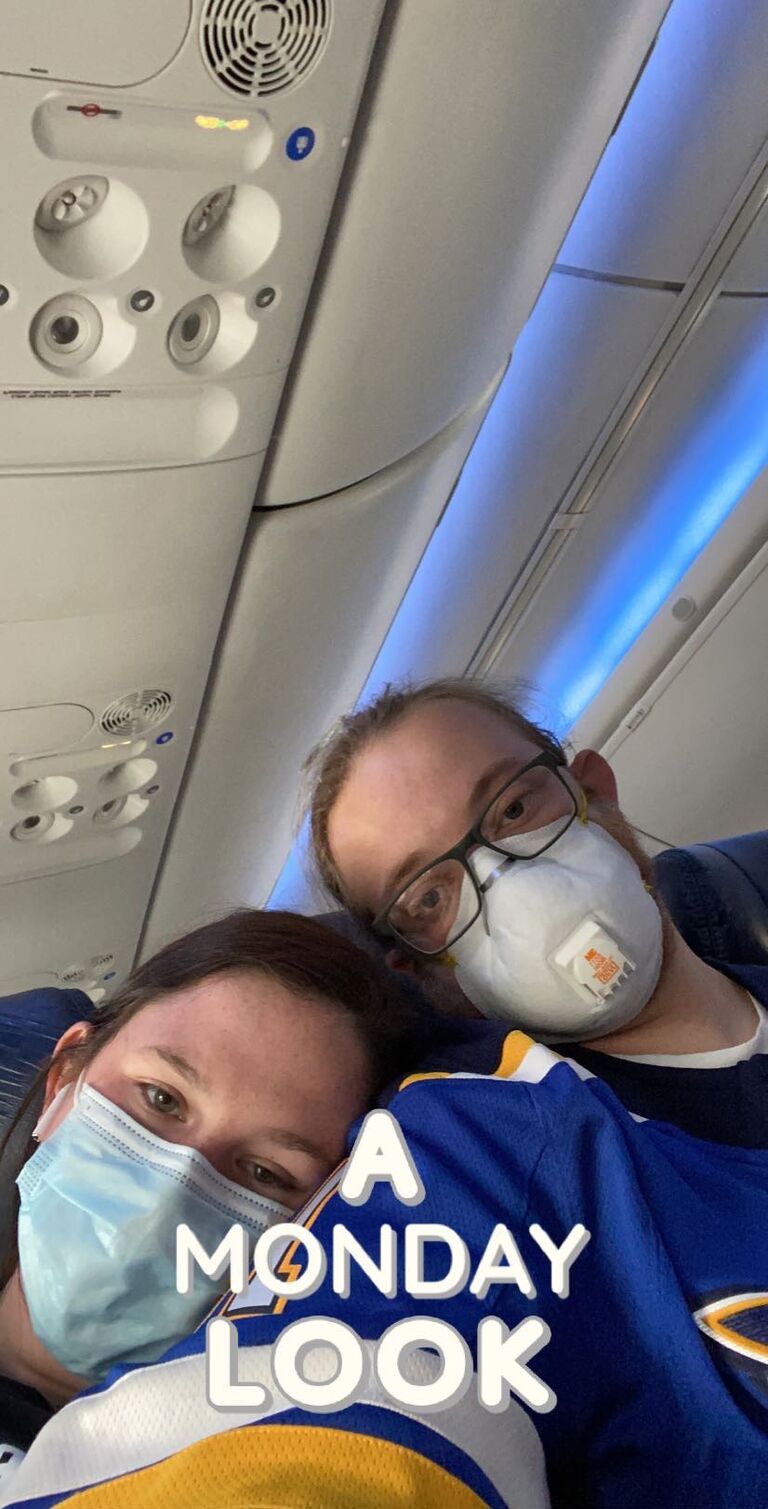 this is the day after we graduated high school and we hopped on a plane and went to visit my aunt and uncle in Arizona. It was the first time we had a big travel together!