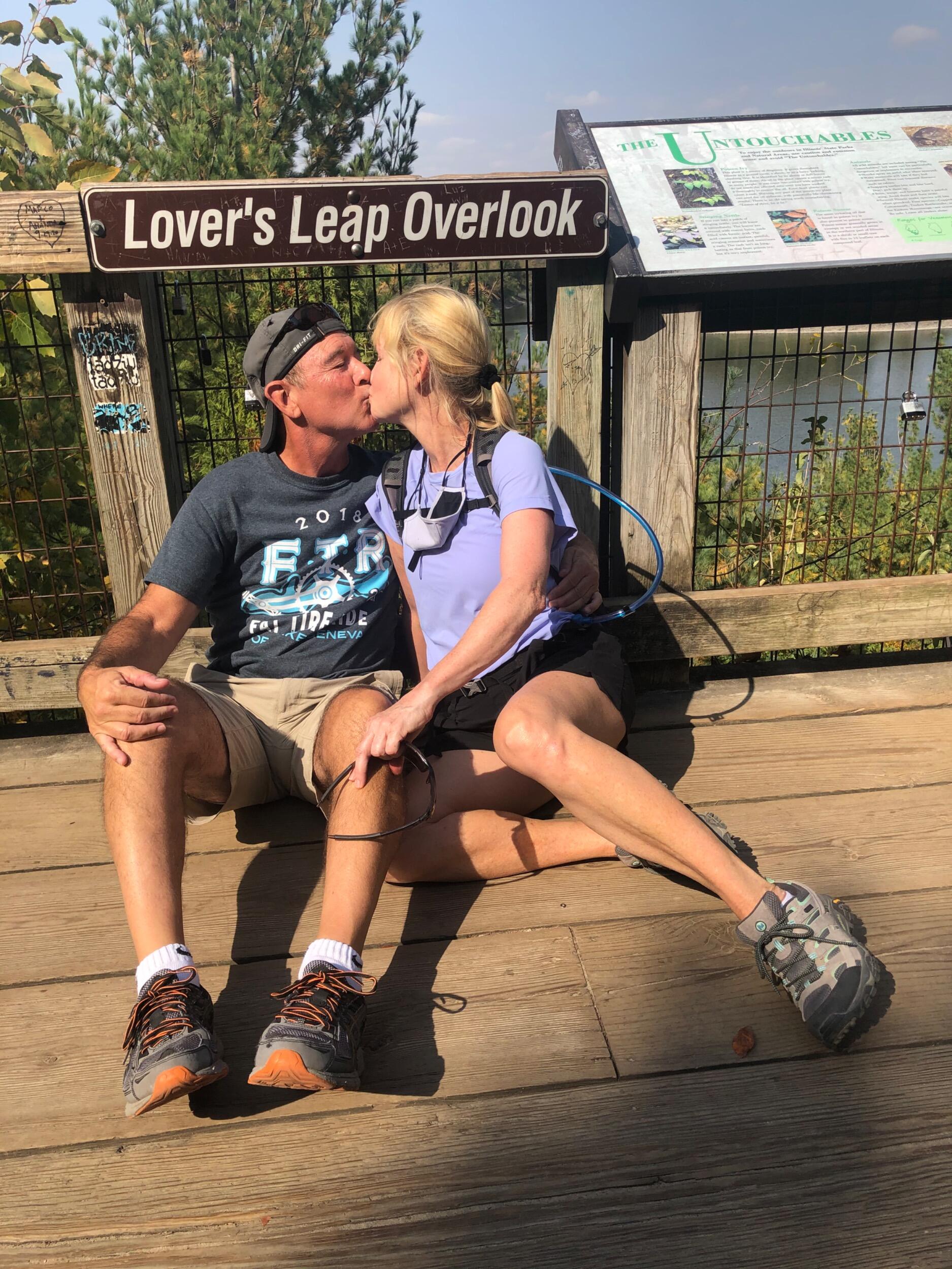 Covid get out of the house hike at Starved Rock State Park, Illinois