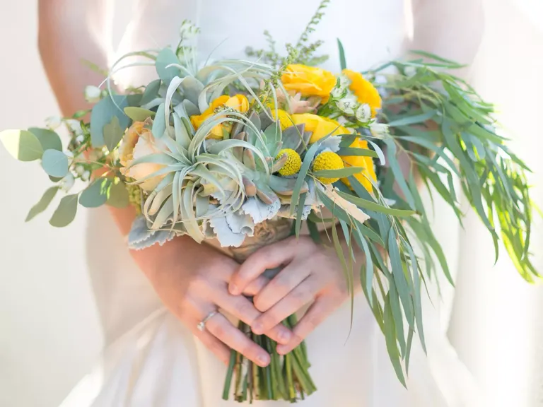 Whimsical and Bright Garden Bouquet 
