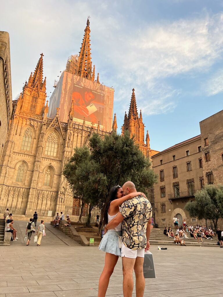 Thank you Adeeb For Capturing our Love in Barcelona.