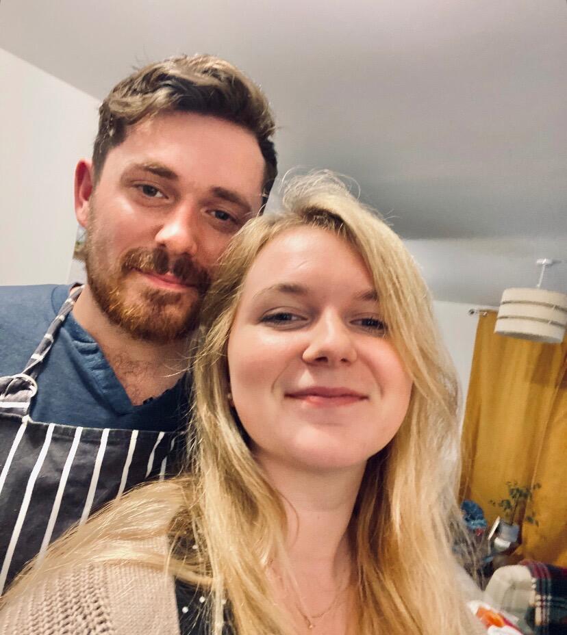 Our first date was a sunny lunch in August…Over the next few months, went on more dates, days out & got to know each other. Here is our first photo together!