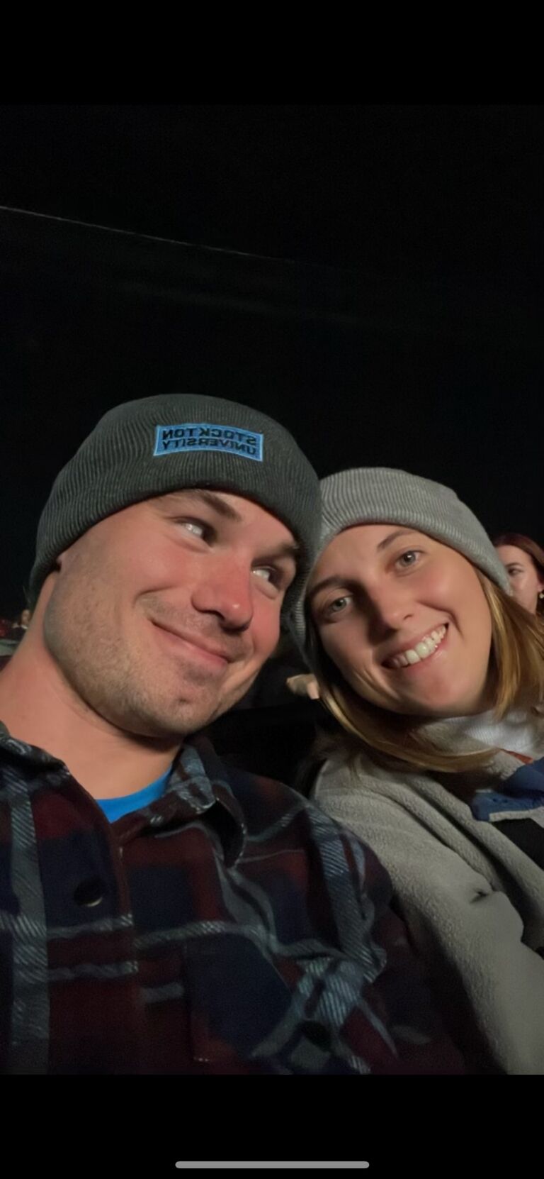 Spent lots of time together seeing concerts, eating great food, and staying in for movie nights. 