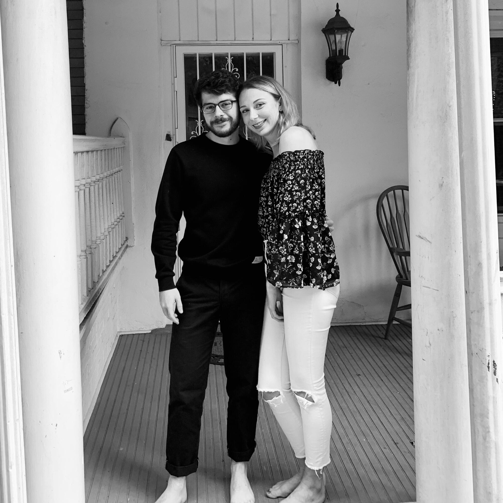 after graduation, matt became roommates with zoe and a few friends in east falls. we enjoyed living together, hanging out and even weathered the pandemic together.
