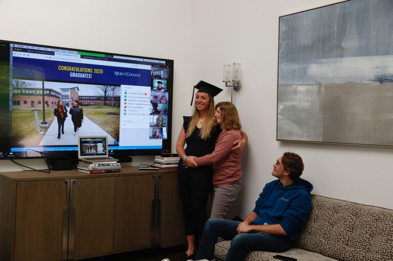 Graduation from Mercy College