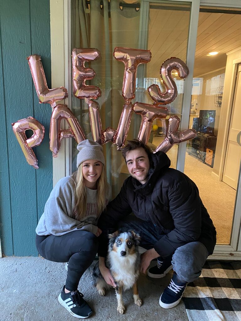 Bee's first birthday party.