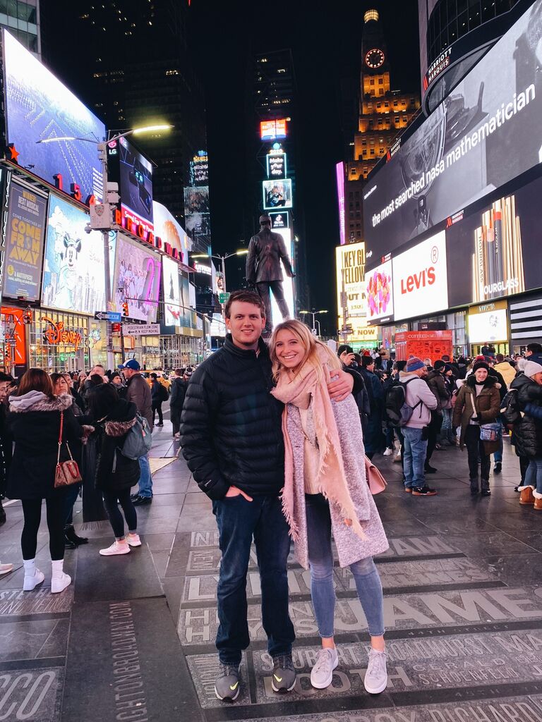 Our first trip together, NYC! Jake came out to visit Maya while she was there for the month!