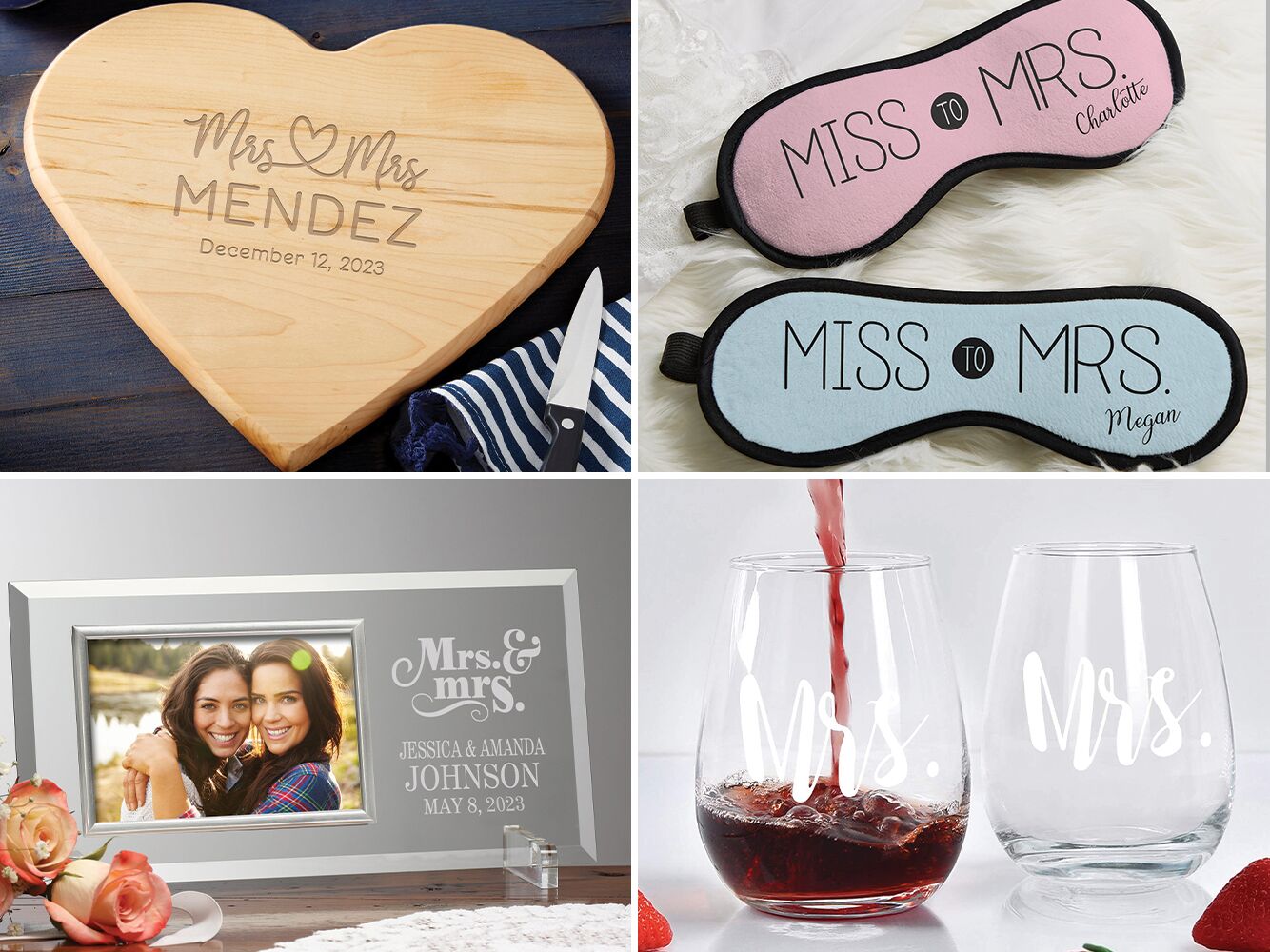 20 Mrs. and Mrs. Gifts for the Engaged or Married Couple