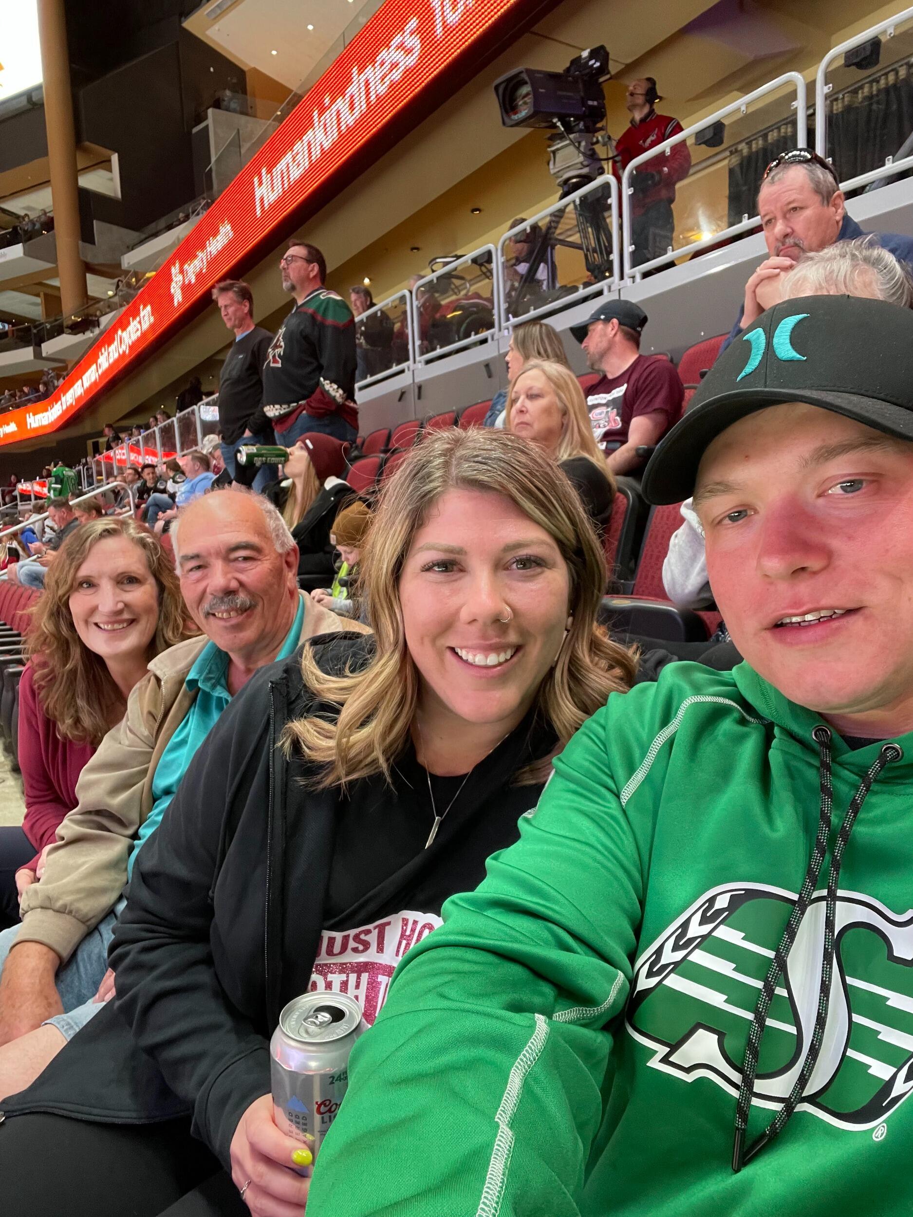 First NHL Game - Arizona