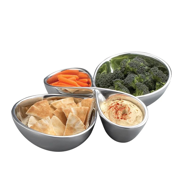 Infinity two-piece serving bowl