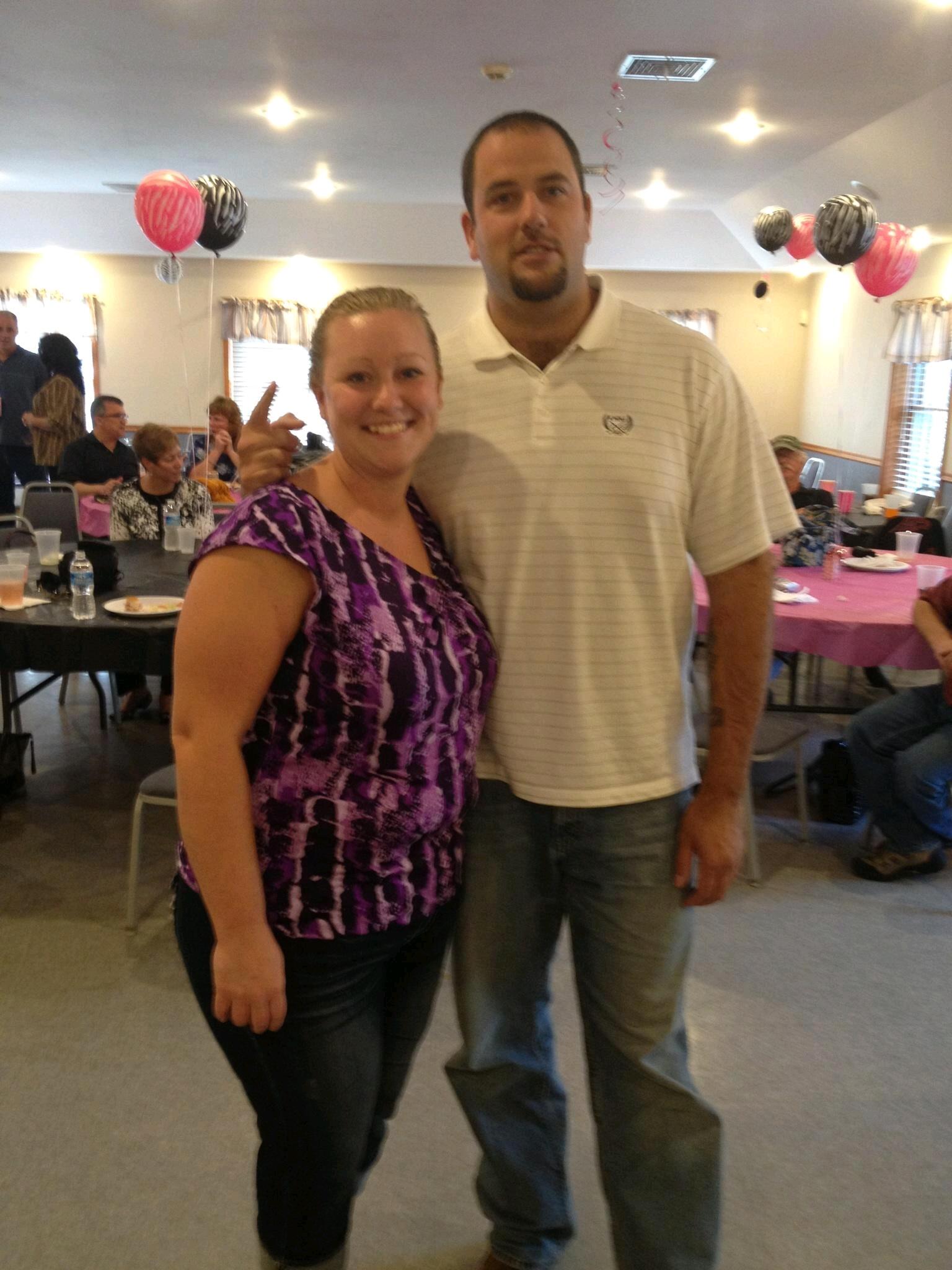 Keith's 1st baby shower for our niece and junior bridesmaid, Leah! (She is going to be 12 years old this year!)