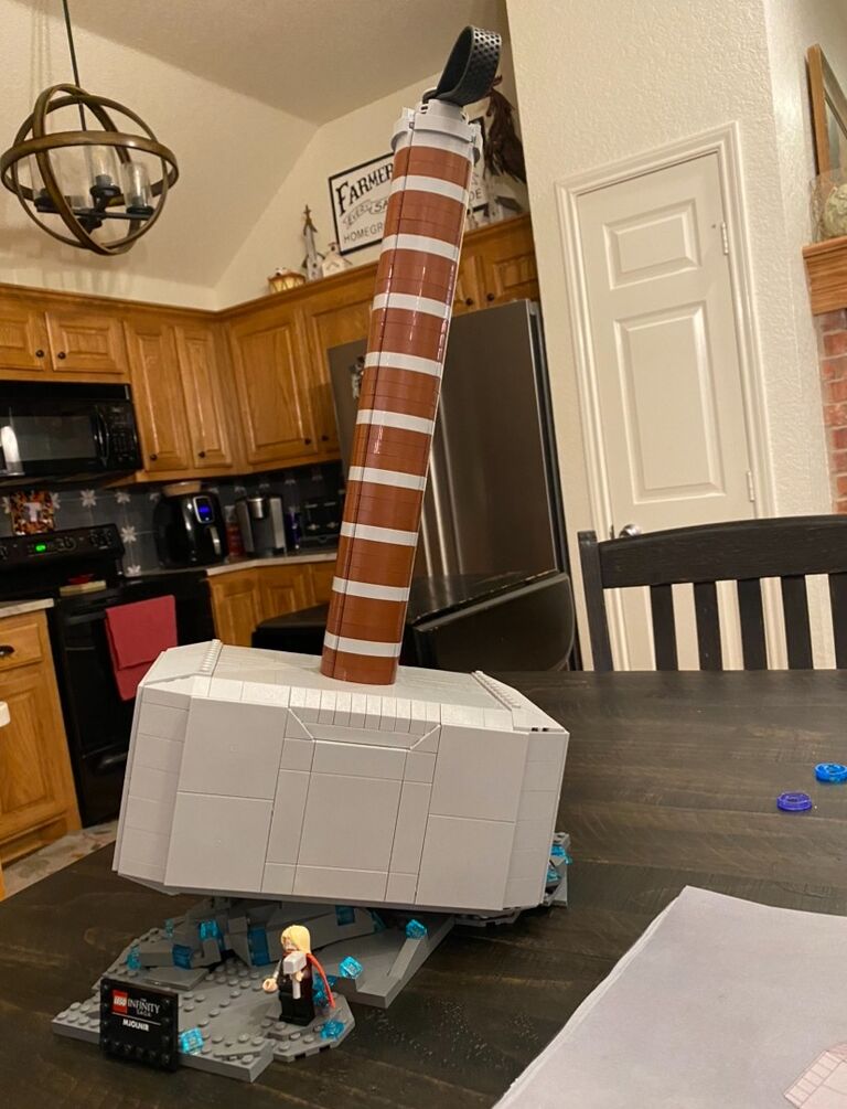 One of the many night's we spent building legos together. 