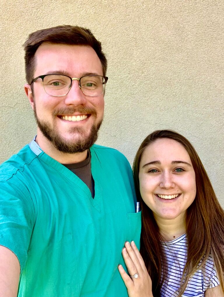 We moved into our new house in Fort Collins, Colorado in June, and were happy for life to begin to settle down. Andy started his Family Medicine residency at Poudre Valley Hospital in July, and grew out his beard for the first time, really completing the 'Intern' look. 