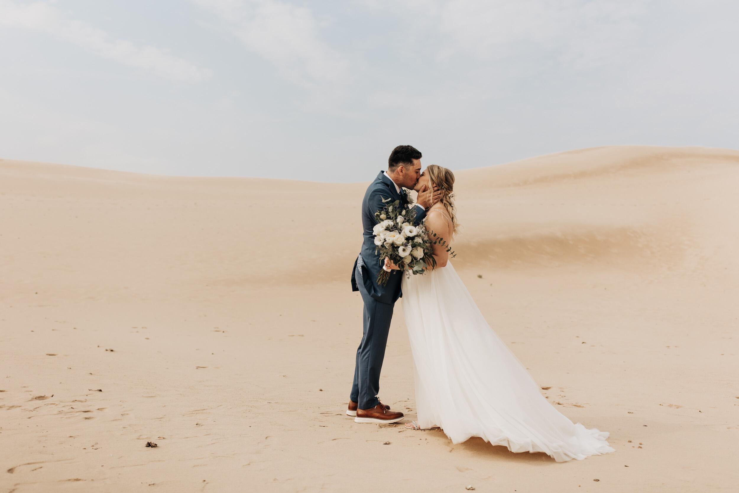 Married! 
Silver Lake Sand Dunes