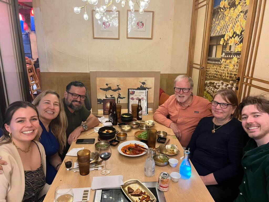 Parents meeting for the first time