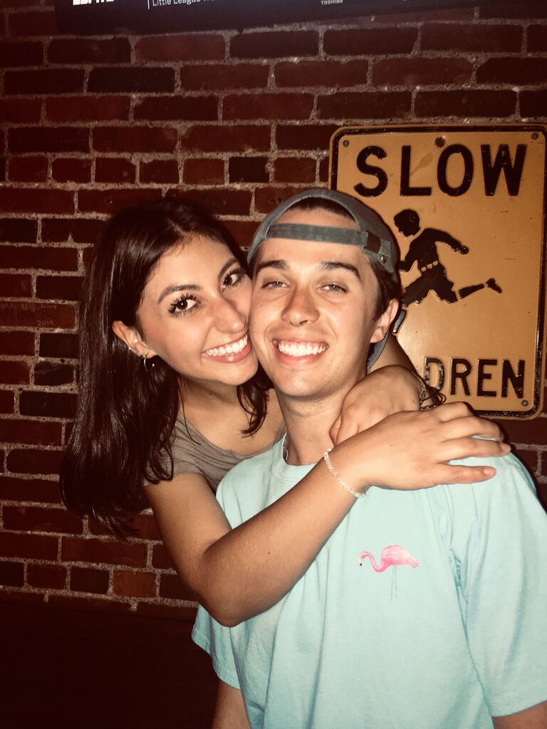 The couple reunited at Purdue University (hardly recognizing one another) for their senior year! 