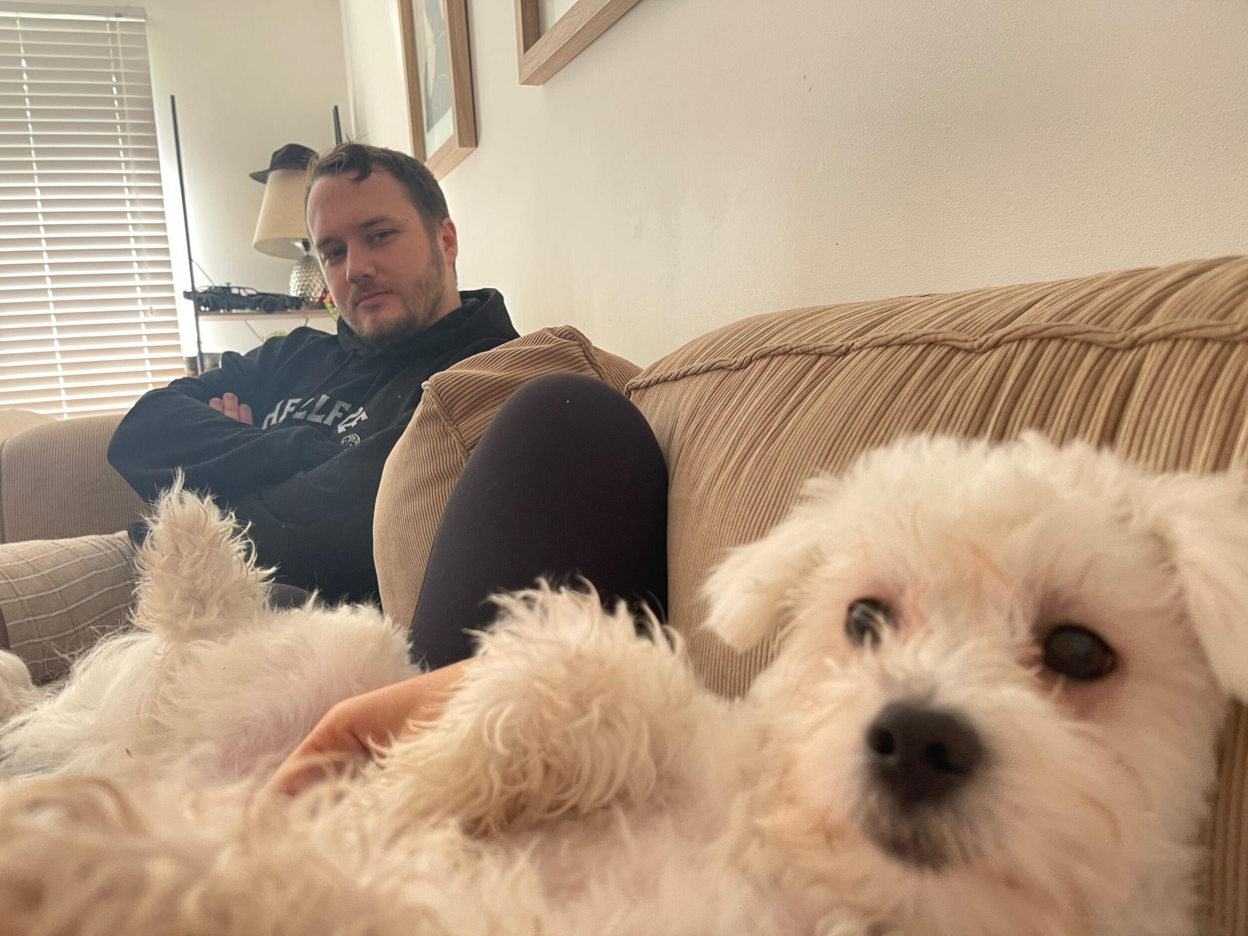 Just checking in that Matilda and Ben had been living with one another for 6 months and they are still thriving. This is definitely going to last! I think Caspian agrees!!