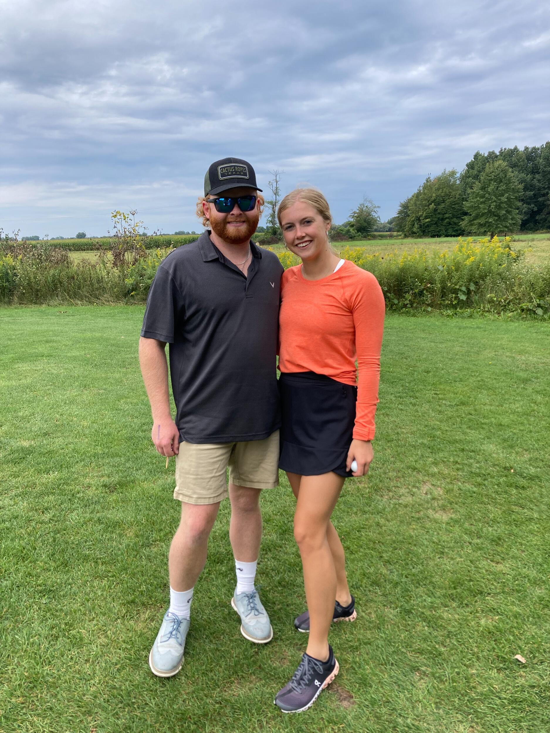 We spent our summer golfing!