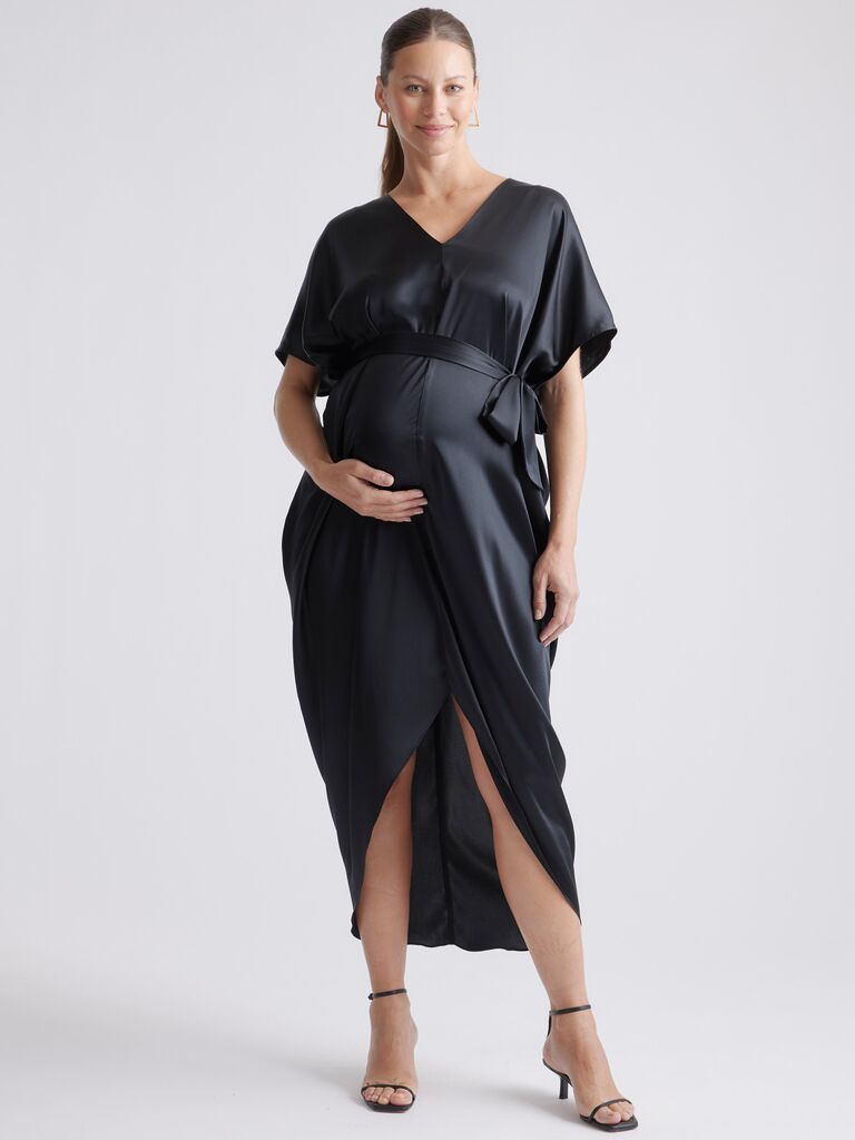 26 Maternity Wedding Guest Dresses for Summer Fall Beyond