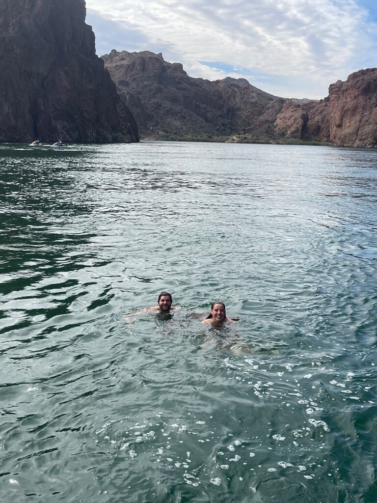 Went on our first vacation together to the river!