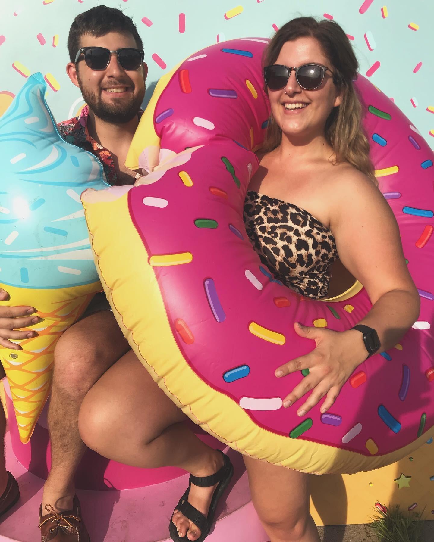 A summer of fun in Minneapolis after moving in together in February. This was at Basillica Block Party before seeing Kacey Musgraves headline that night. 