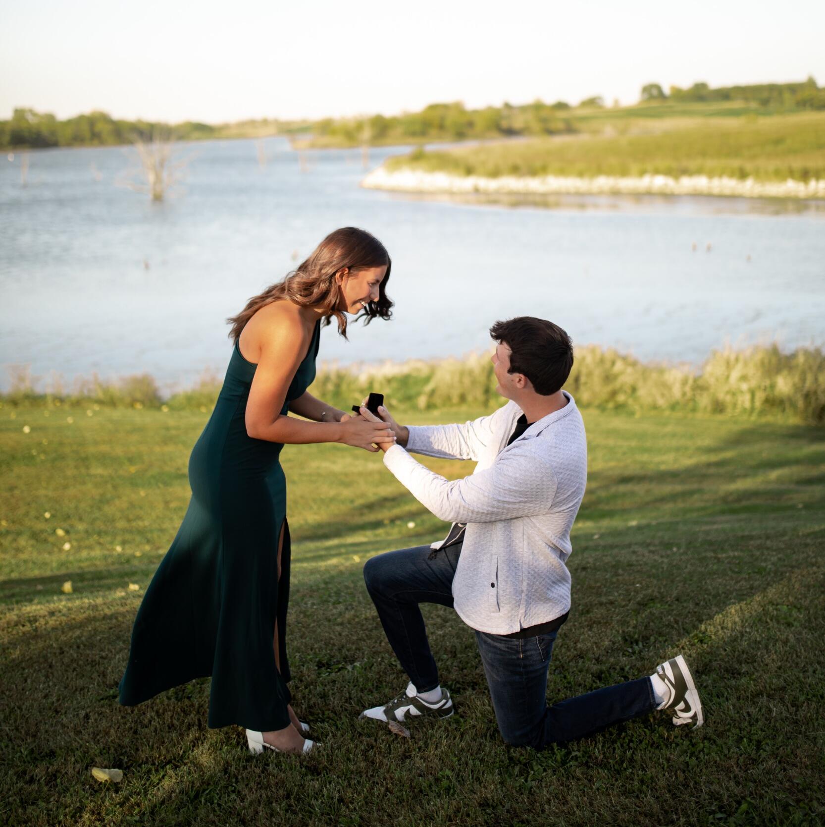 The best day EVER! After five years of dating, Kolin pulled off the most amazing proposal. We couldn't be more thrilled to be spending the rest of our lives together!