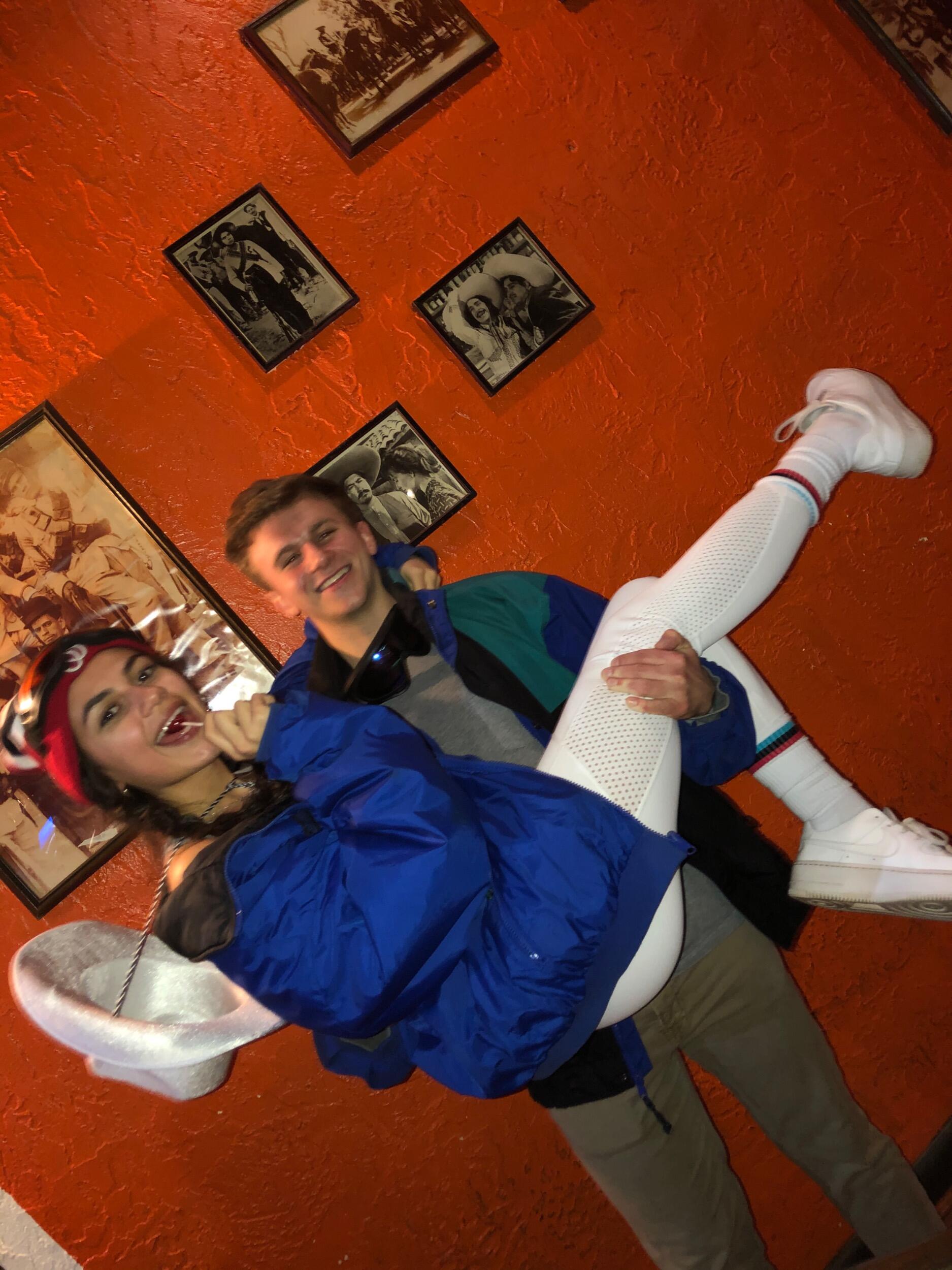 Sophomore year was a bit busier because we were both in greek life, but we appreciated having lots of excuses to travel to see one another. Date party after date party after date party. . . This photo was taken just a few weeks before we all got sent home due to COVID. 