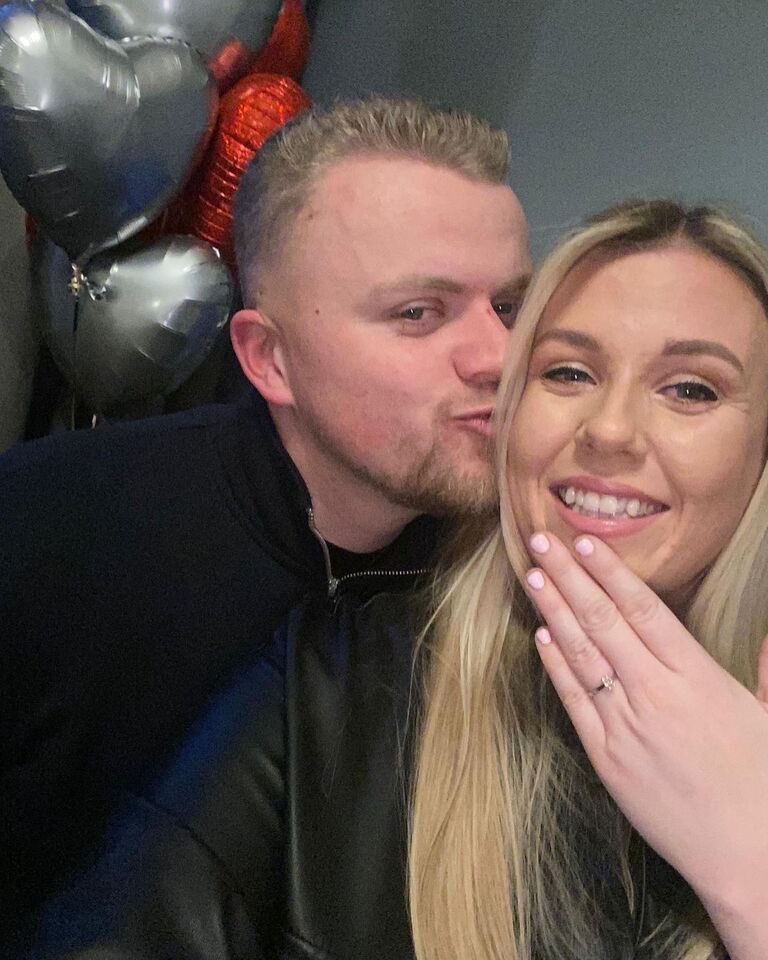 The day we got engaged in Bath