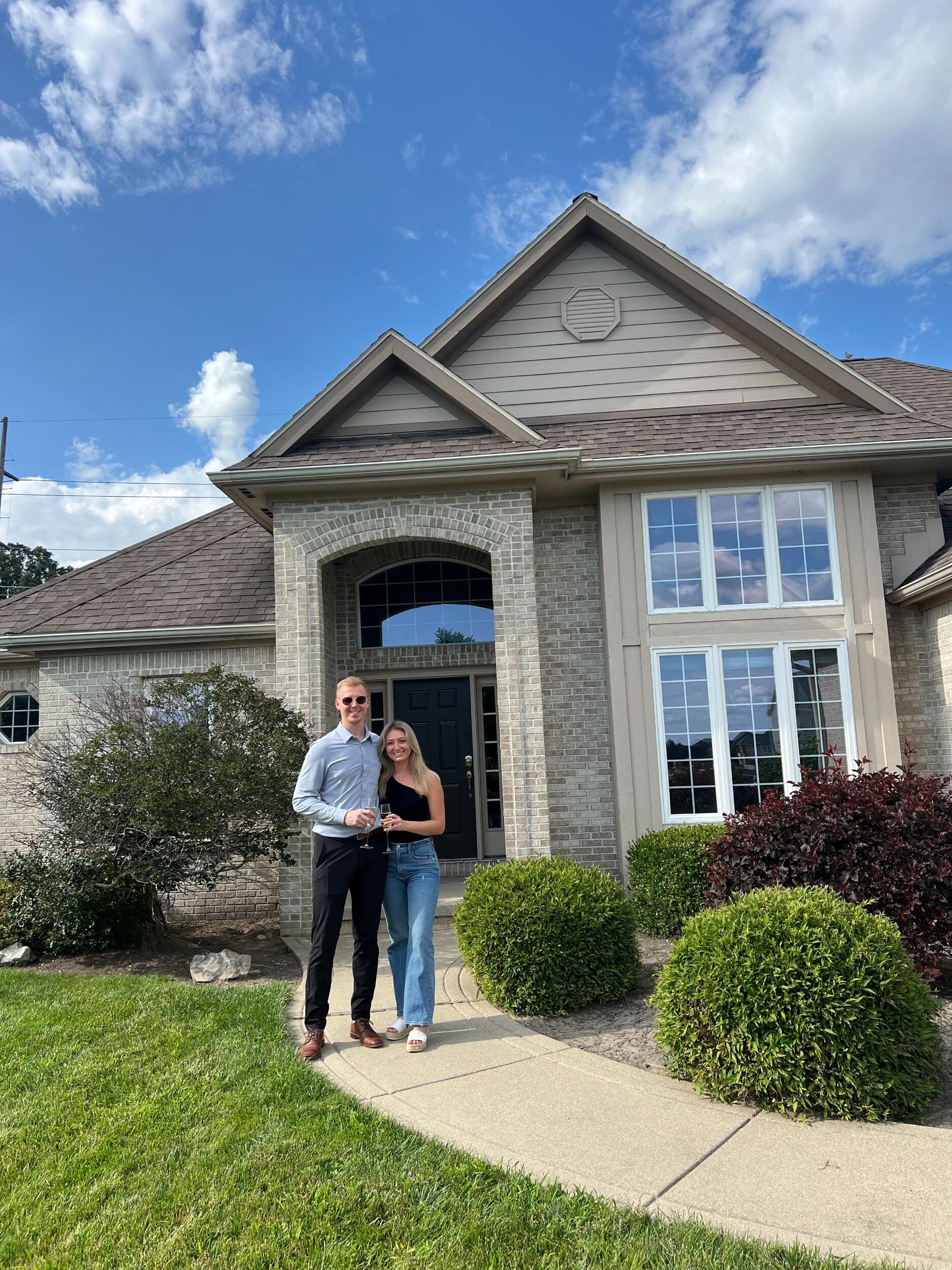 Spontaneously bought our first home! 