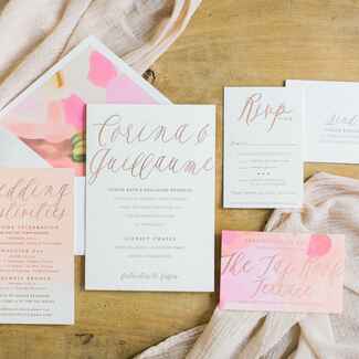 Your Wedding Stationery Contract