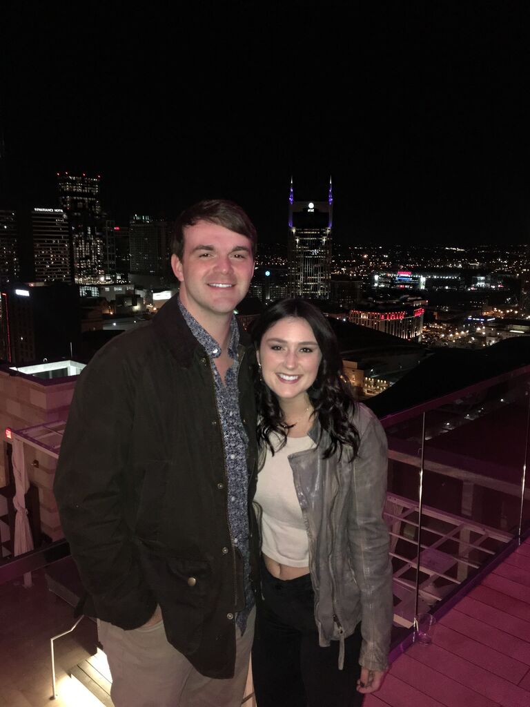 Celebrating Hannah's 21st birthday in Nashville!